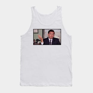 Michael Scott shrug Tank Top